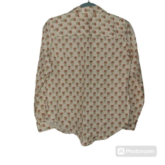 Spartina blouse lois shirt jones hundred mums dew sizes small - Picture 2 of 5